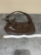 Mini mała torebka torebeczka dziecięca lub dorosły brąz 