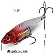 Przynęta twarda blacha- CYKADA. 10 gr. 5,8 cm.