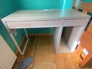 Biurko z szafką / bez szafki IKEA (model MICKE) 105x50x75cm