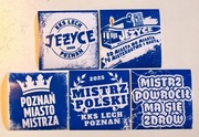 Vlepki 8x8 Lech Poznań, Sekcja Jeżyce + gratisy