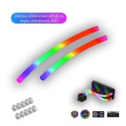 Nakładki aRGB na węże chłodzenia AiO model AK350