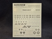 Kalkomania Trasfer sheet - Horus Heresy Solar Auxilia Vehicle - 1