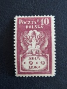 107 b pap. x ** 1 sesja Sejmu gwar. 1919r.