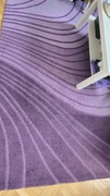 Duży dywan fioletowy 160x230 cm