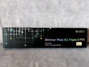 NOWY Lian Li Strimer Plus V2 Triple 8-PIN – białe kable / czarne złącza