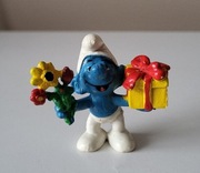 Schleich smurf smerf kwiatki prezent figurka model wycofany