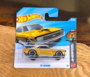 Hot Wheels - Chevrolet Camaro 67 - Case C 56/250 - złoty gold