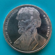 10 marek 1997J Niemcy 500 rocznica urodzin P.Melanchthon Ag 0,625 waga 15,5