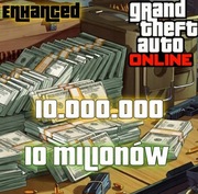 10.000.000$ Enhanced Nowa Wersja, Kasa Money Pieniądze GTA 5 V Online PC