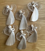 [79] Zawieszka choinkowa Aniołek 6szt