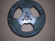 Stary rower silnik Gnom koło magnesowe