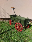 Wózek ogrodowy zielony