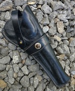 Kabura skórzana Remington / Colt 7,5-8" czarna PRAWA 