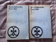 Noce i dnie – Maria Dąbrowska (2 tomy)