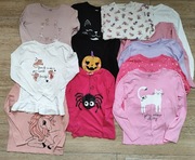 Zestaw ciuchów dla dziewczynki 140/146(kurtki,getry,spodnie dresowe,bluzki)