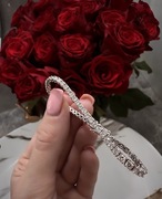 Bransoletka Tenisowa z diamentami 4,08ct