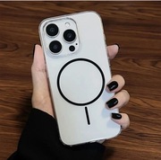 Etui magnetyczne + szkło Hartowane na iPhone 15 Pro 