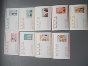 KOREA folklor 9 x bloczek