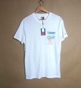 Tommy Hilfiger koszulka męska S nowa bawełna logo oryginał 