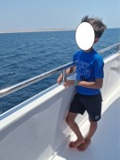 Kąpielówki Abercrombie&Fitch rozm. 116cm spodenki szorty basenowe chłopięce