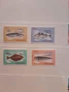 Dania Wyspy Owcze 1983  Mi 86-9 ryby  seria  czysta idealna