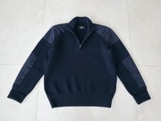 Sweter z golfem, gruby ciepły r. XXL