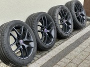 Koła letnie 17 SAAB 9-3 9-5 wzor Alu 50 17x7J ET41 opony 235/45/17