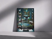 Plakat Vkie "dżungla" bez ramki a3