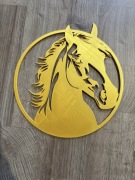 Minimalistyczna Dekoracja Ścienna Z Motywem Konia