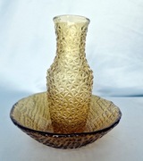 Wazon lodowy grys Prądniczanka i miska  Ząbkowice