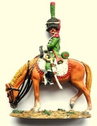 Figurka Del Prado. Trooper, 2nd Regiment of Italian Chasseurs 1812. SNC 022