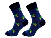 Skarpety Skarpetki Męskie Kolorowe Śmieszne Bawełniane Wysokie Wzory 