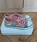 Damskie trampki różowe kwiaty rozmiar 36 