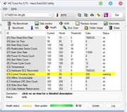 Seagate ST340014A (uszkodzony)