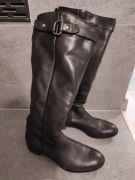 Skórzane kozaki Nessi rozm. 38