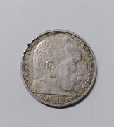 Niemcy 5 Reichsmarek 1939 A Srebro 0.900