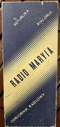 Oryginalne Vintage Radio Maryja