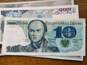 10 zł Józef Bem Banknot PRL Stan UNC seria H 1982 rok Jelenia Góra