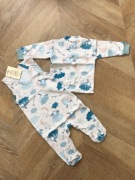 Komplet kaftanik + śpioch r.62