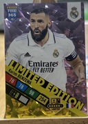 Karta piłkarska Karim Benzema Limited edition