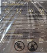 Słuchawki gamingowe Corsair HS80 RGB WIRELESS