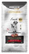 Karma dla psów EUPHORIA Fresh z wieprzowiną i wołowiną (M / L) 12 kg