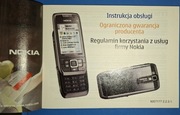 Instrukcja do telefonu Nokia E66 – oryginał, język polski,