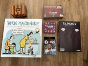 Zestaw 6 gier planszowych / karcianych w idealnym stanie 