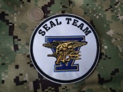 Naszywka US Navy Seals Seal Team 5 rzep velcro