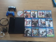 PlayStation 4+ Gry+pady+okablowanie Ps4