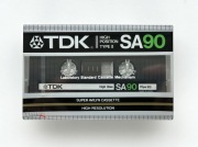 TDK SA 90 kaseta