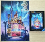 Puzzle Ravensburger 1000 elementów - CASTLE COLLECTION-DISNEY - Cinderella