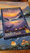 Puzzle 1000 elementów kompletne 
