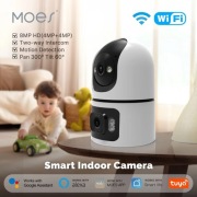 Kamera Wifi Ip 8mp 2 Obiektywy Tuya Smart Niania Ptz Wewnętrzna